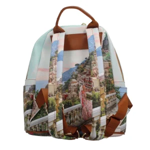Sale Zaino YNot con stampa artistica e tasche multiple Donna Zaini